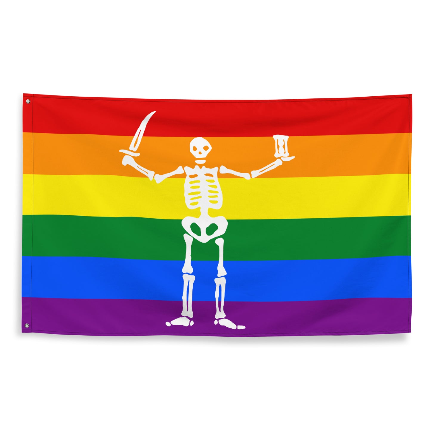 Rainbow Walrus Pride Flag