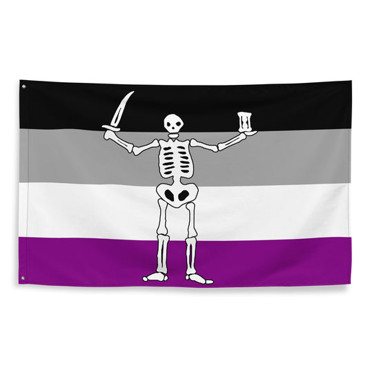 Asexual Pride Walrus Flag