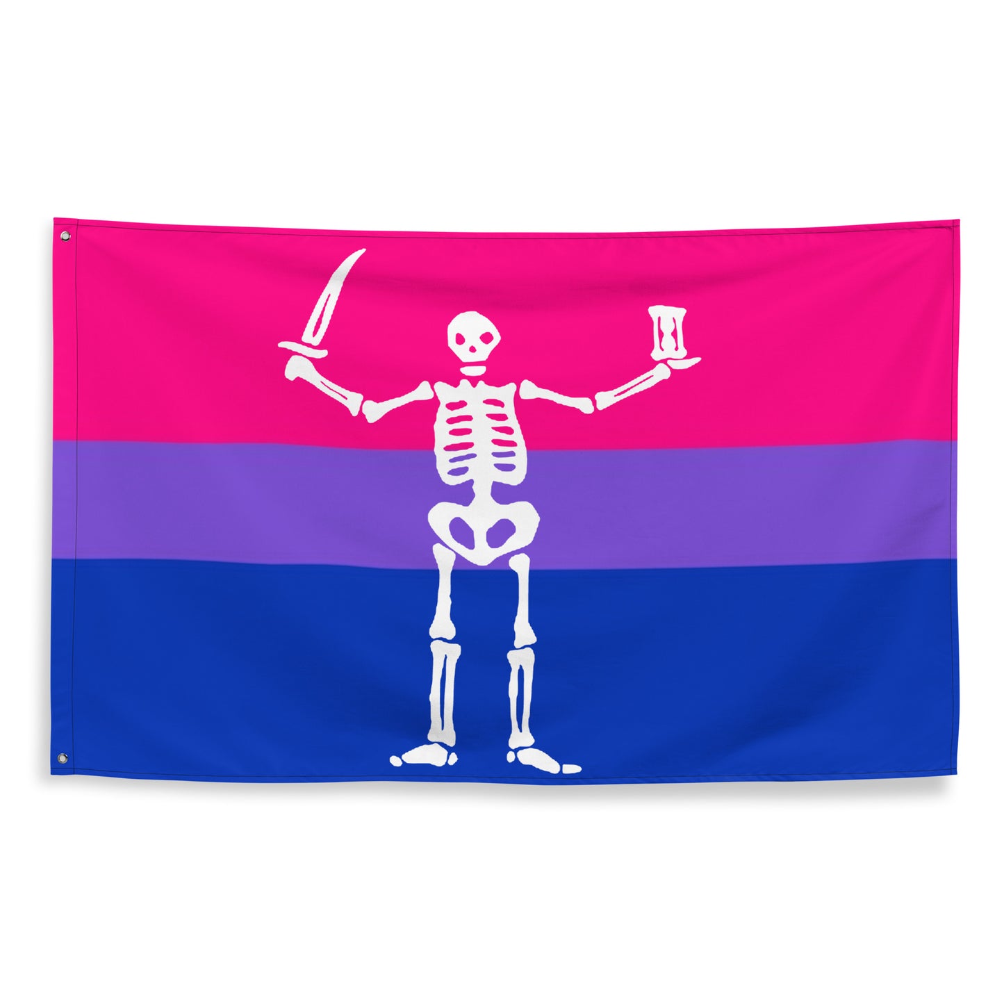 Bisexual Pride Walrus Flag