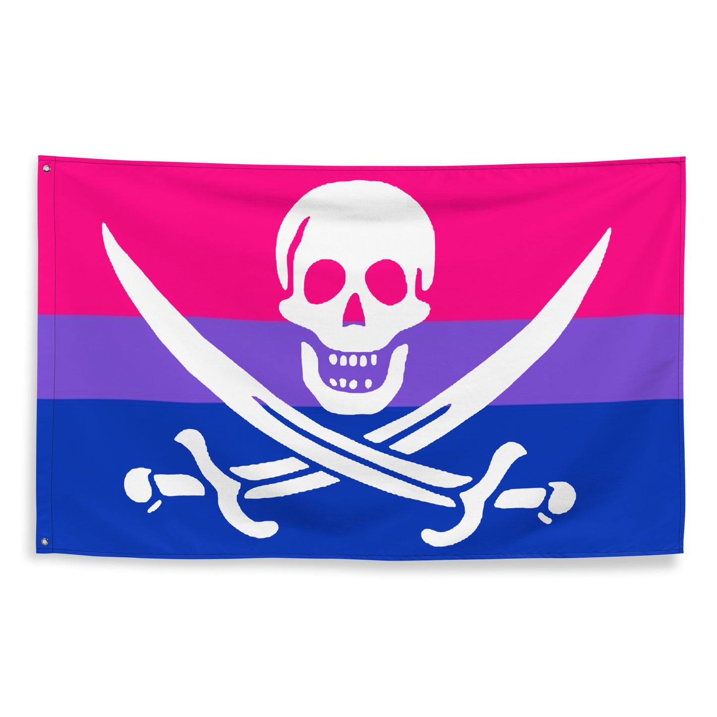 Bisexual Pride Jack Rackham Flag