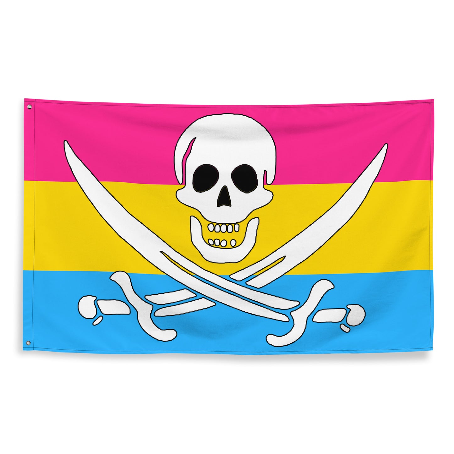 Pansexual Pride Jack Rackham Flag