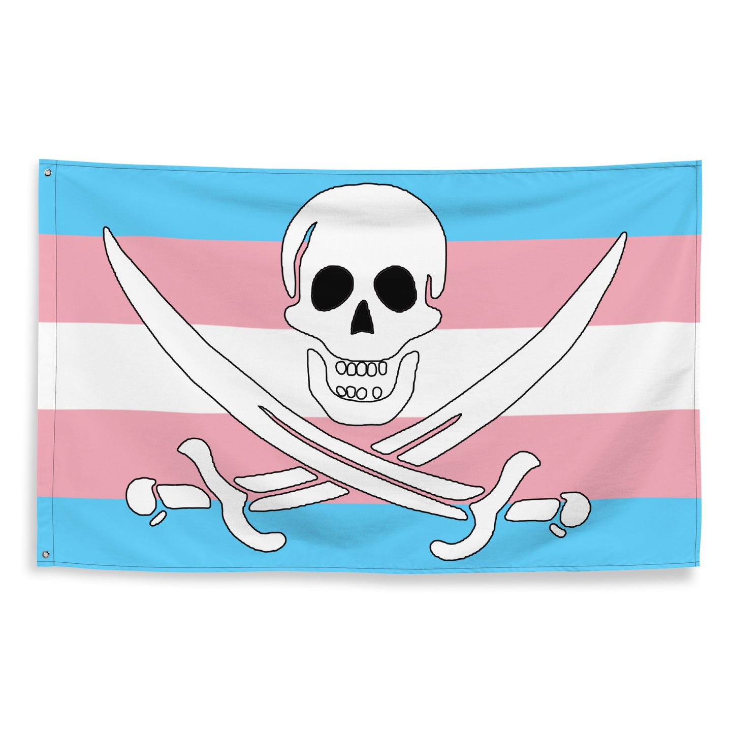 Trans Pride Jack Rackham Flag