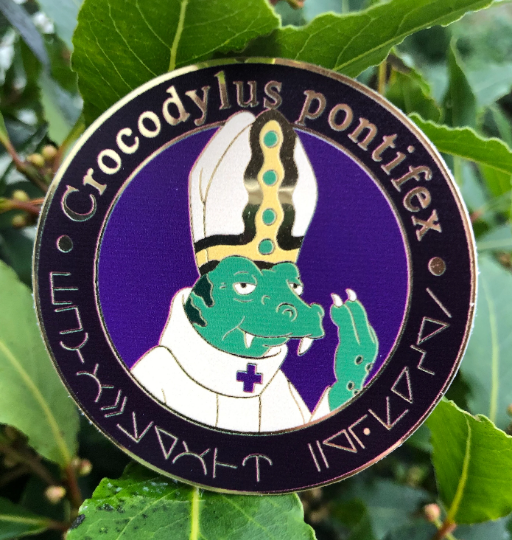 The Space Pope, Futurama Gold Metallic Vinyl sticker